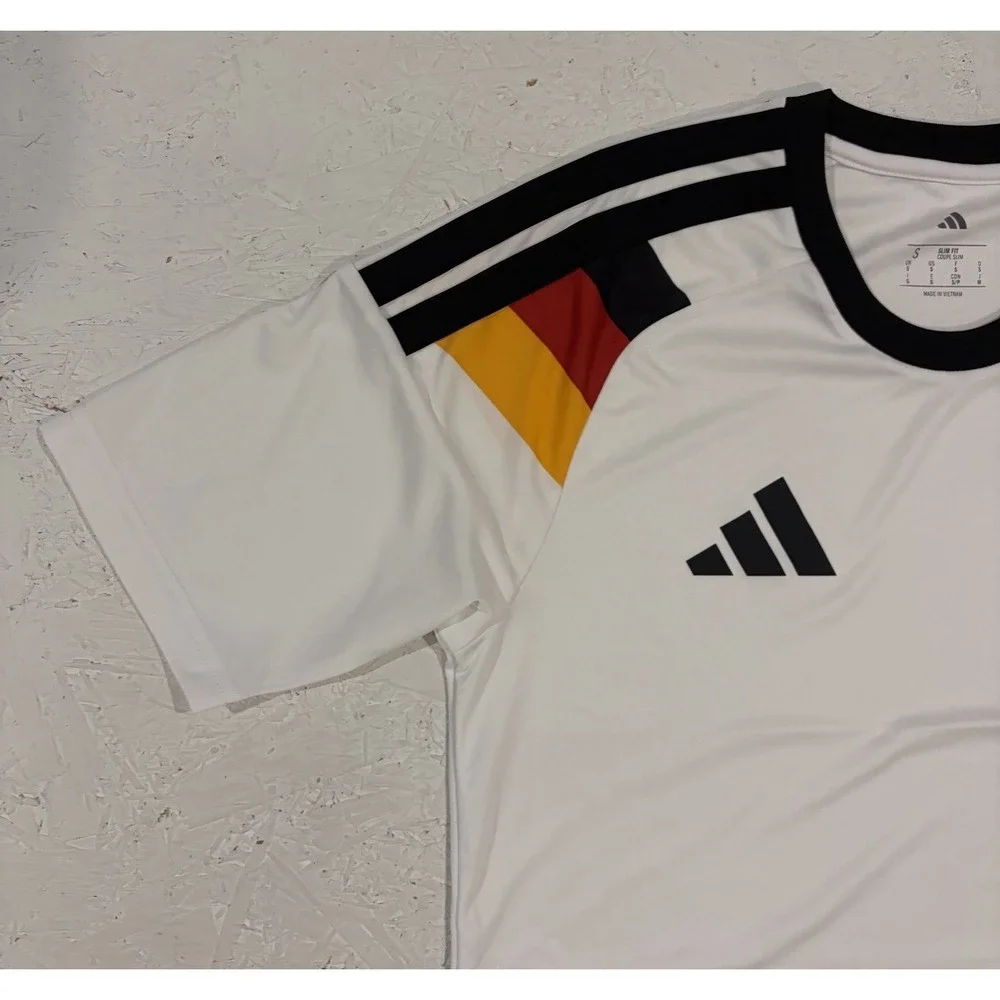 Adidas DFB GERMANY World Cup HOME JERSEY JZ4556 White Men's Small Slim Soccer